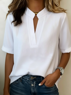 Élise™ — Elegant Blouse with Refined Collar